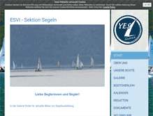 Tablet Screenshot of esvi-yes.at